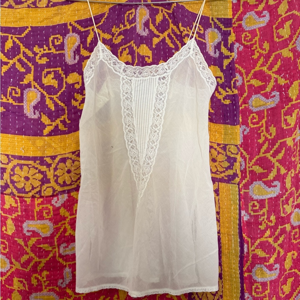 Dior Cream Lace Sheer Lingerie